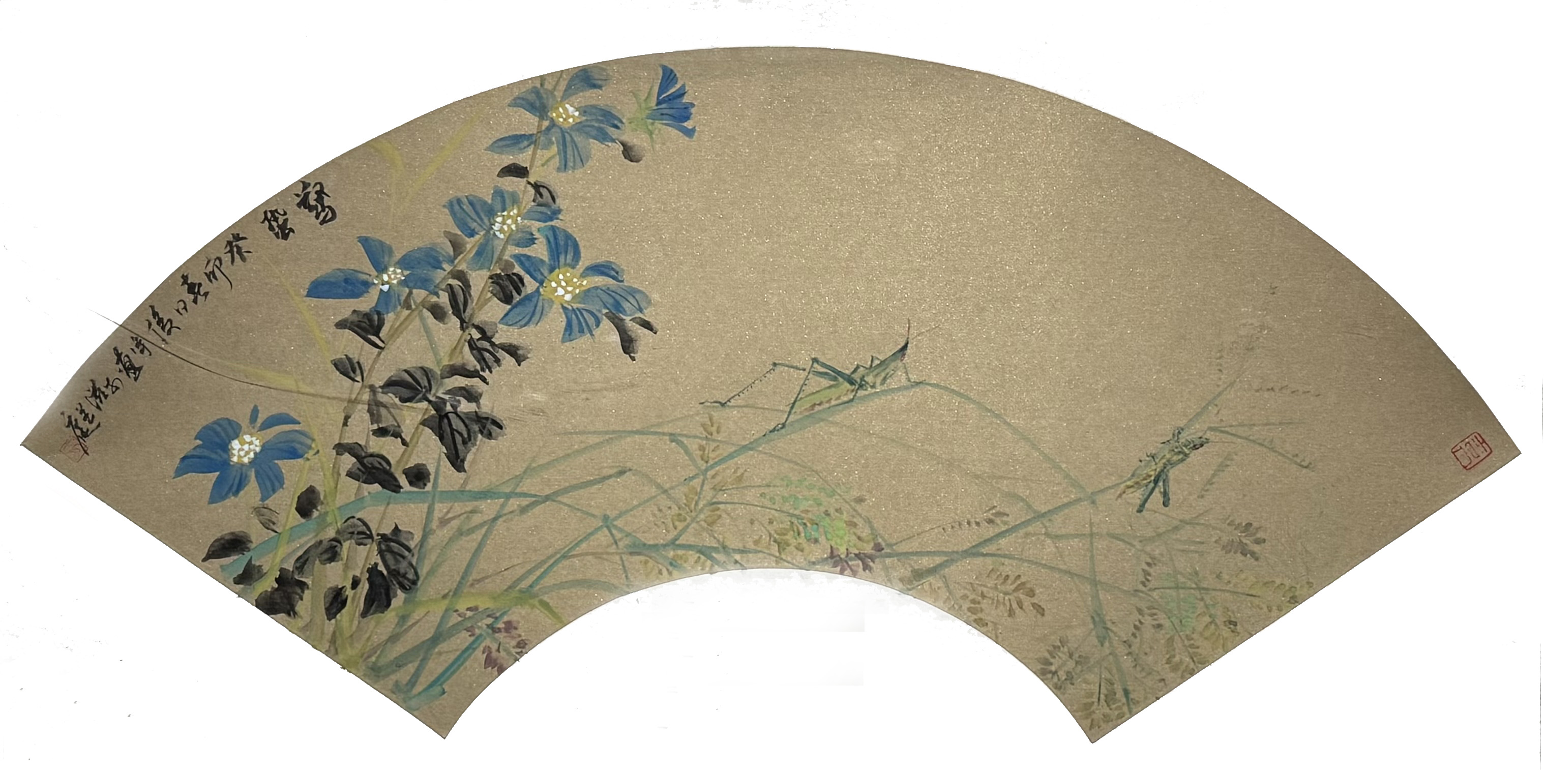 10 陈俊宇  惊蛰 28.5x62cm  金箔设色  2023年