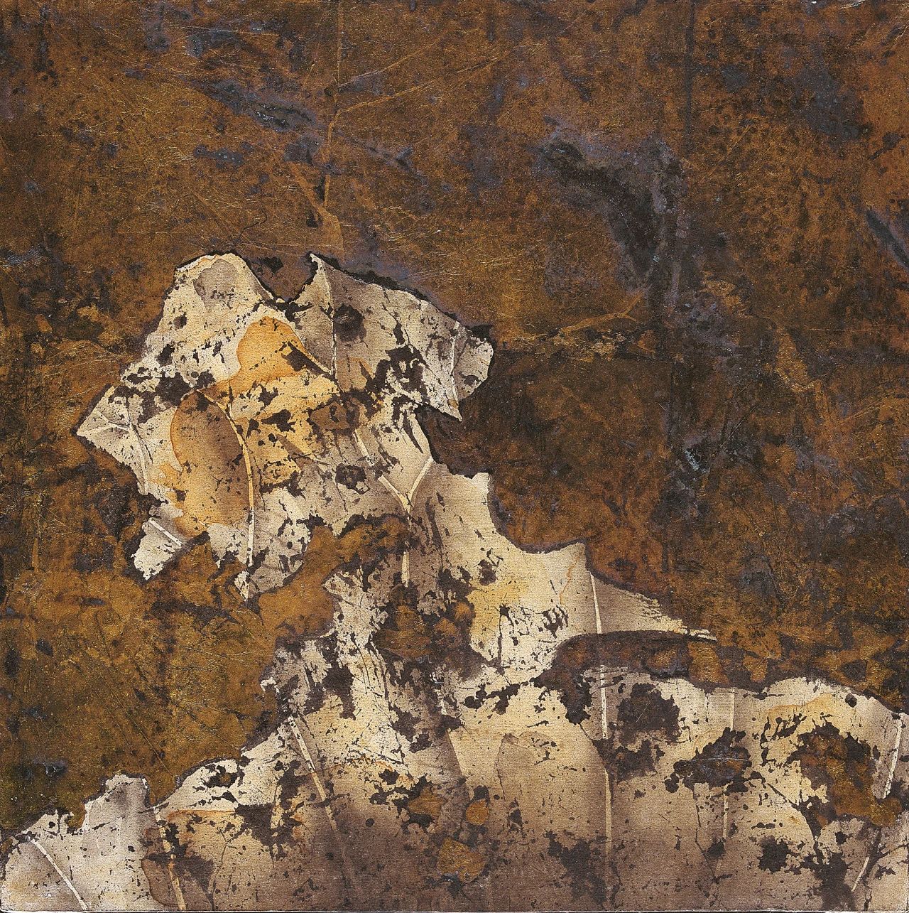 10 刘春潮 爱莲说系列之四 30x30cm 纸本设色 2005年