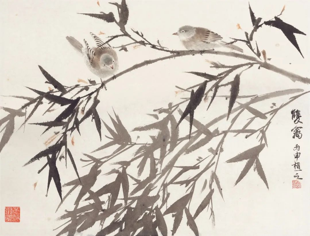 9 许晓彬 小品写生之三  34x46cm 纸本设色 2016年