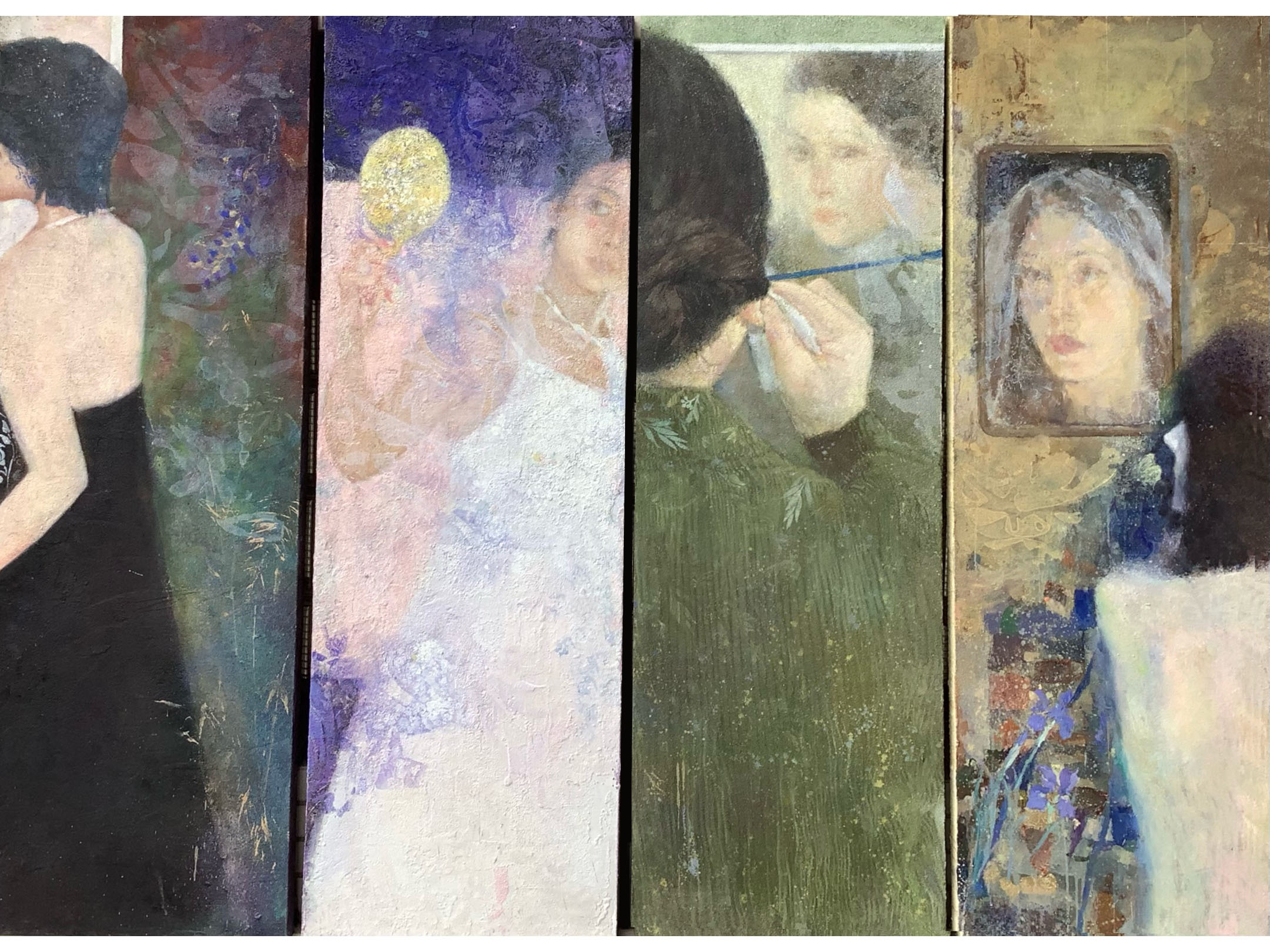赵瑞琪 2020级本科 油画 《你看不见你自己》 150x200cm