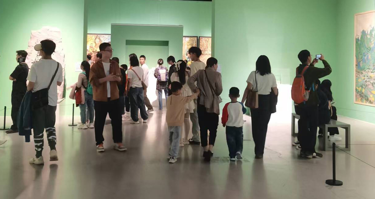 35“历史记忆 时代新象——重庆2014-2023年度国家级市级文艺创作资助项目（美术类）学术邀请展”展览现场