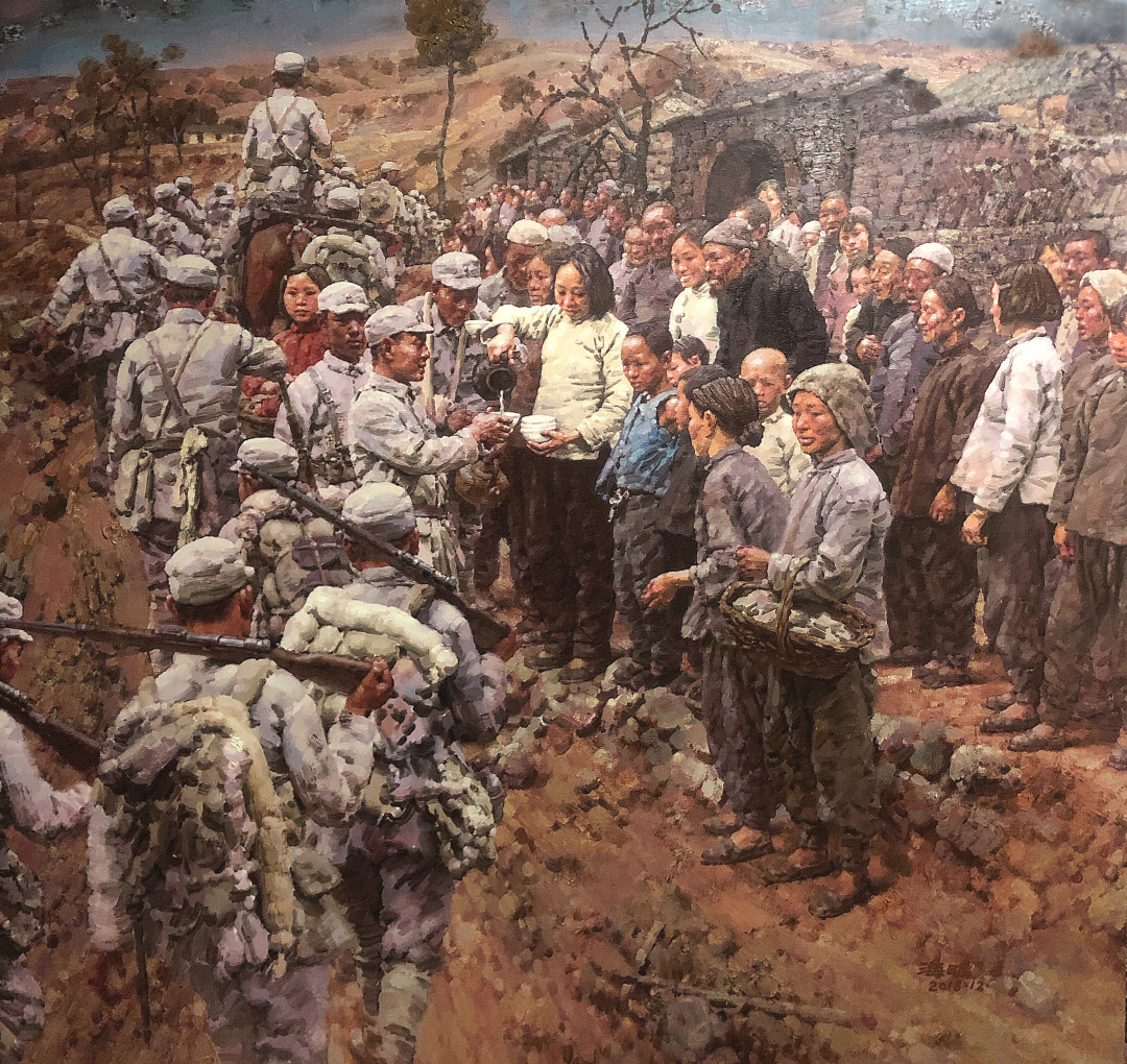 2《战争记忆（二）》布面油画，1.8mX1