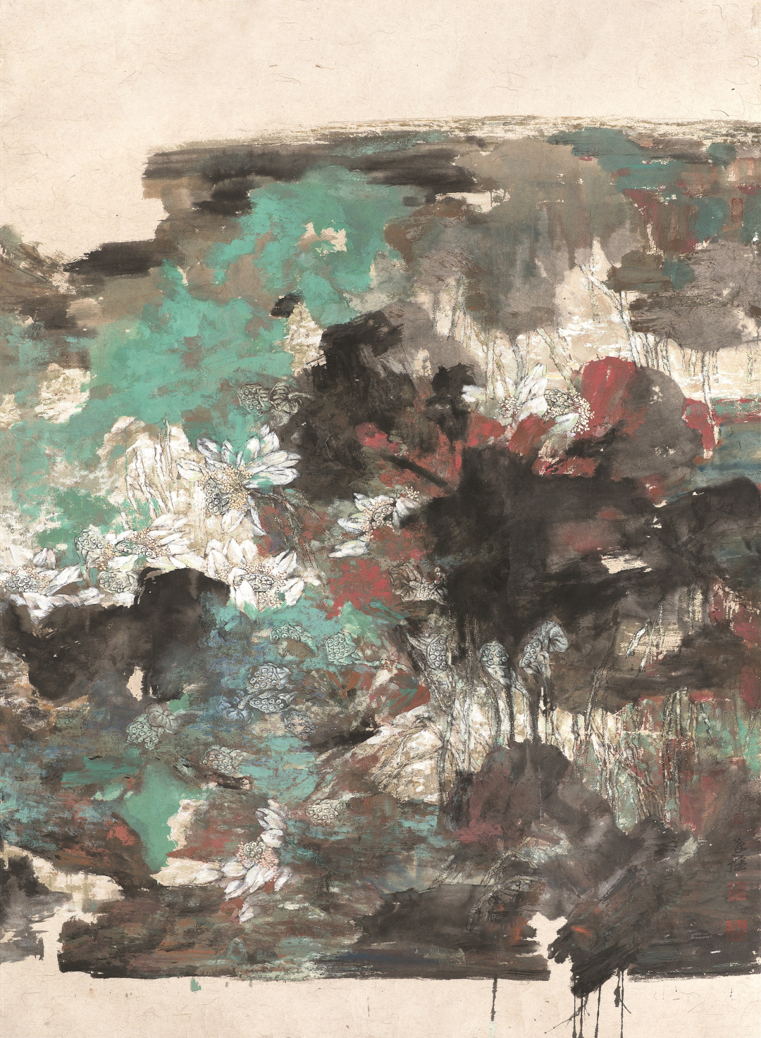 26 《巴山秋意图》邓建强 中国画220×180cm