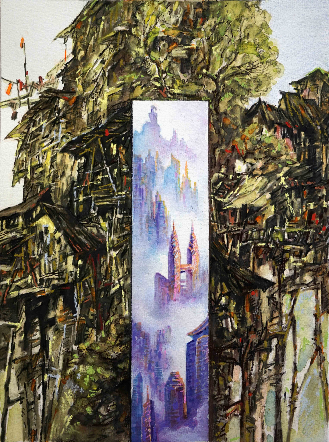 畅达腾飞之城·重庆3 连环画(6届青年美展 余都）