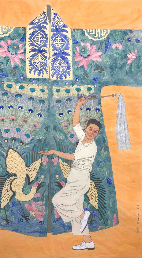 5 李勇、朱荣 今朝愿 中国画 170x93cm