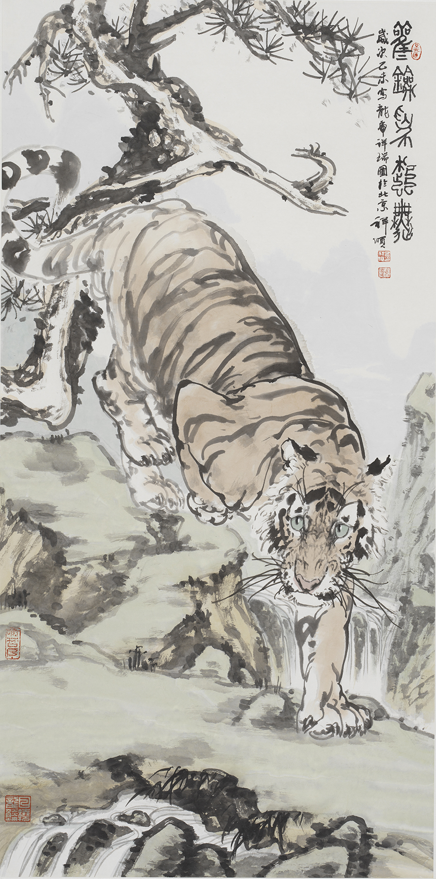 008观剑为起舞137x68cm 2020年