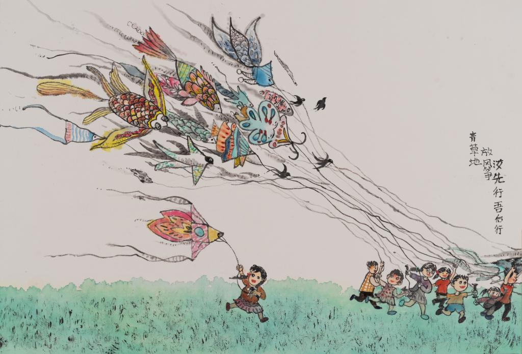 朱乐曦，B组，《汝先行，吾后行》，璧山区，二等奖