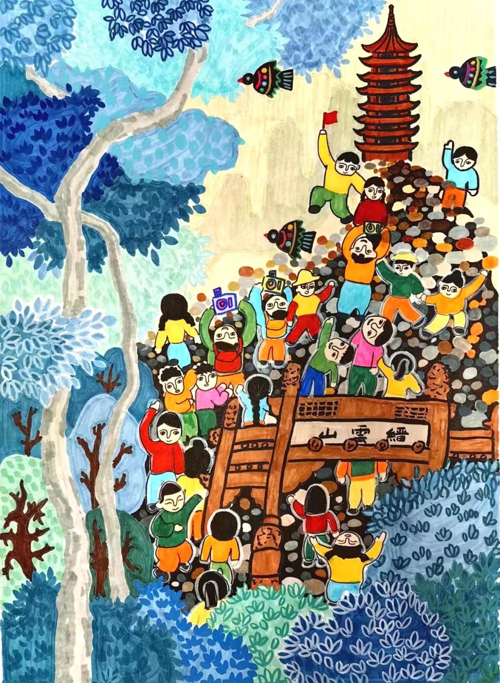杨欣妍_B组_《登缙云山》_北碚区