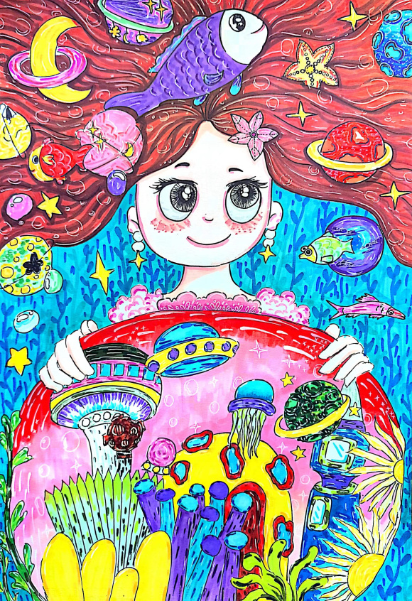 杨潇雨晨_A组_《海底之城》_巴南区