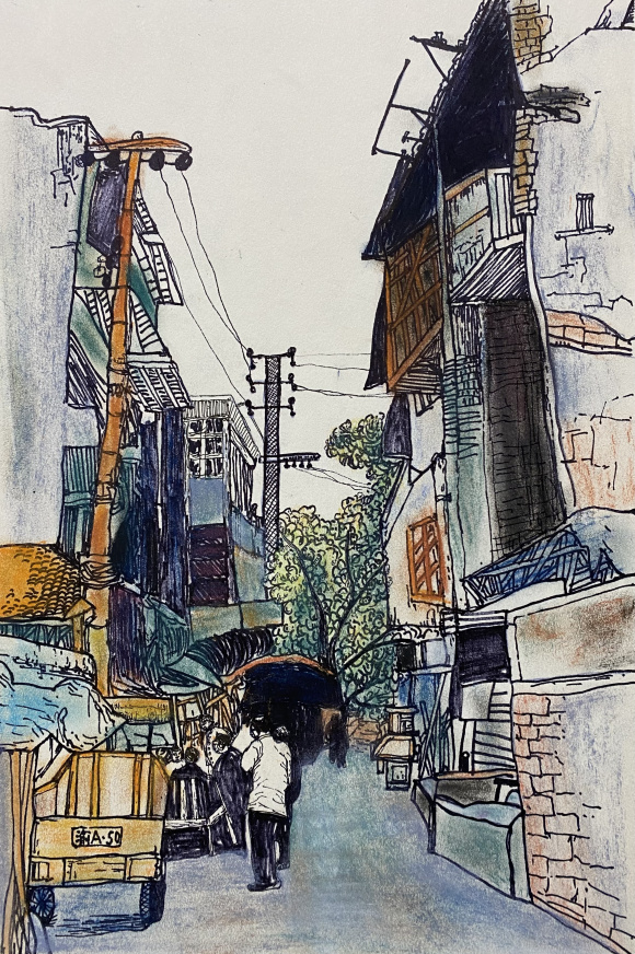 石宗燊_B组_《山城老巷》_渝北区