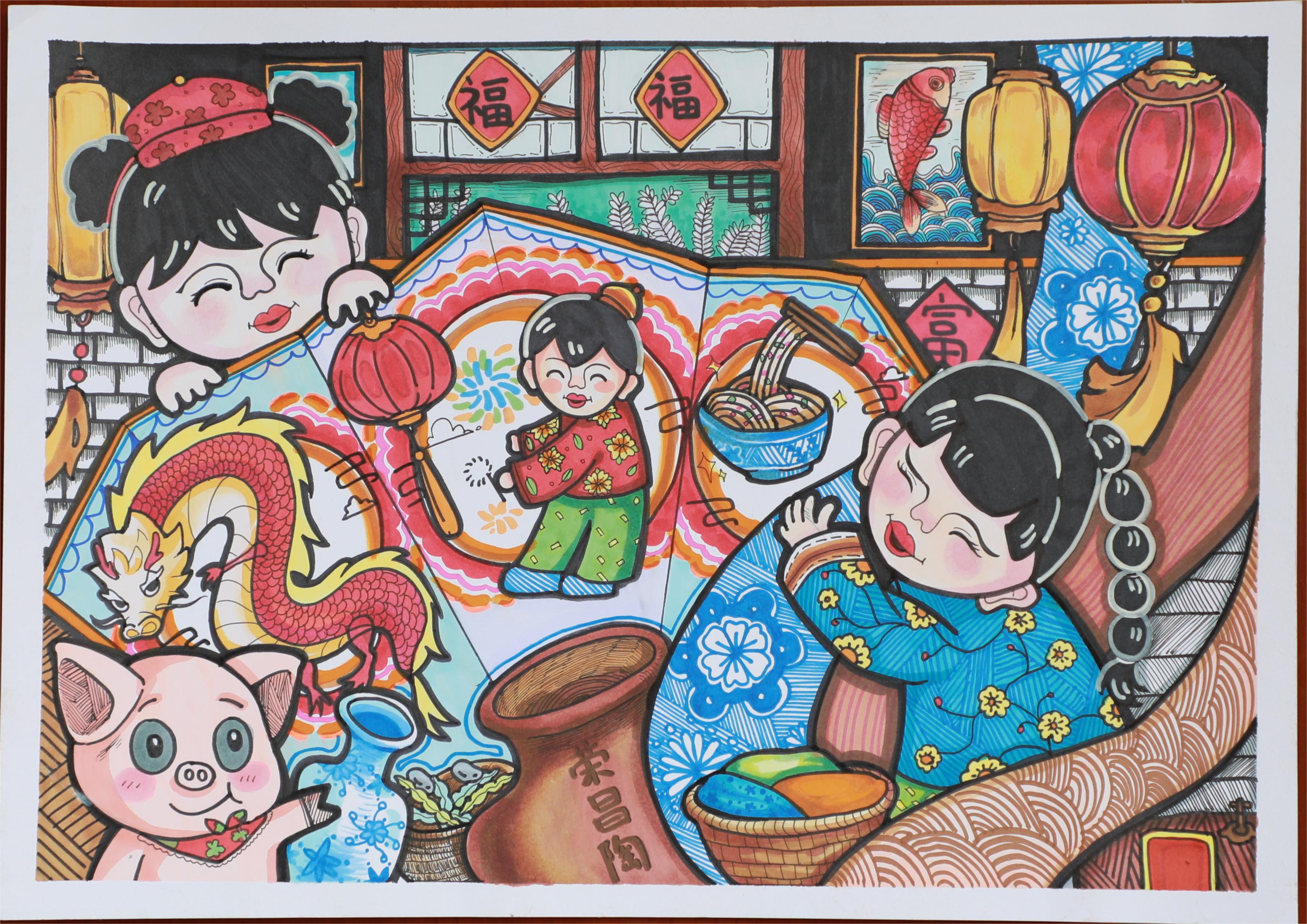 黄雅芯_A组_《传承之美》_荣昌区