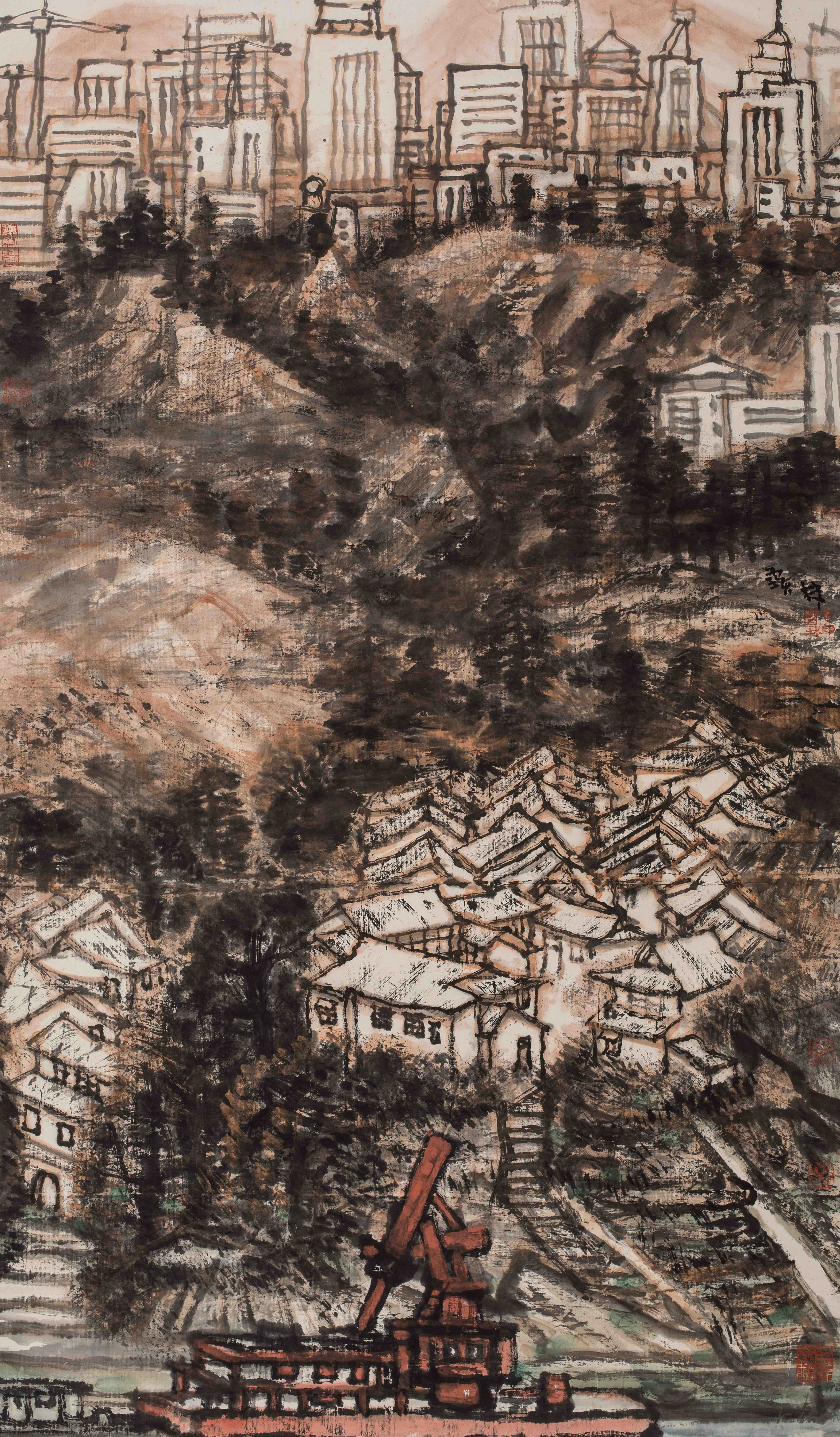 李宝林  旧貌新颜  162.1x94