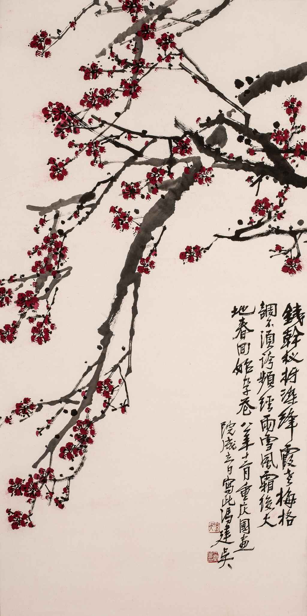 冯建吴  梅花 136x68