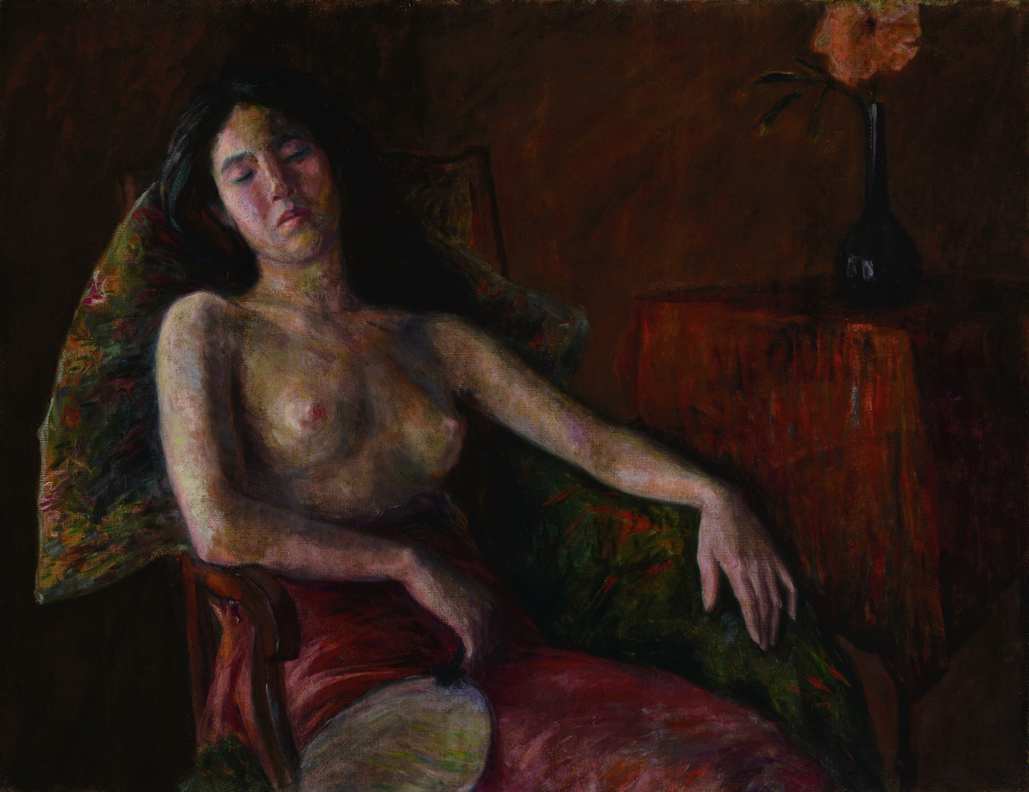 3 李叔同 半裸女像 90×116